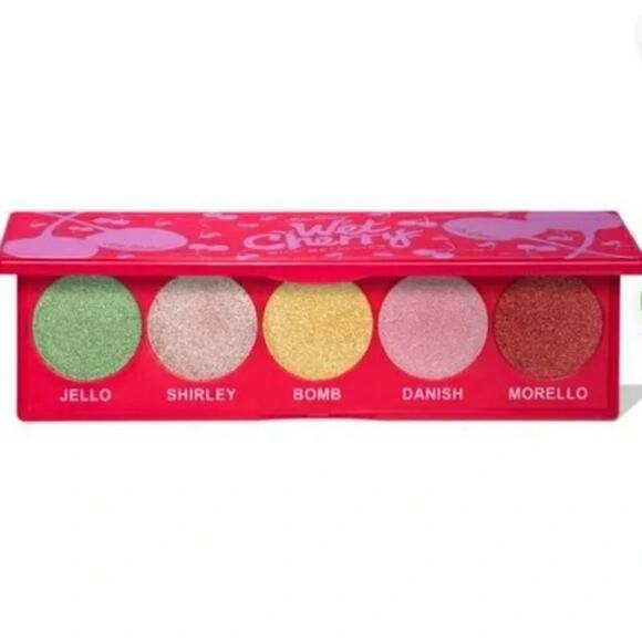 Lime Crime‎ Wet Cherry Wild Metallics Eyeshadow Palette - NEW IN BOX - Picture 8 of 8
